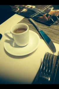  Complimentary Broth (???) at NM Cafe'