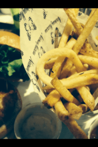 Truffled Fries D'LISH!  at NM Cafe'