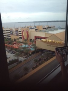 Another Great view from our room at the Golden Nugget Biloxi atlantago2girl; travel; Biloxi Mississipp; gulf coasti; golden nugget cassino
