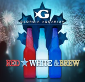 Red White and Brew at the Georgia Aquarium