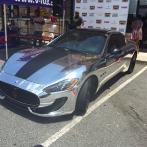 Benzino's Chrome Maserati
