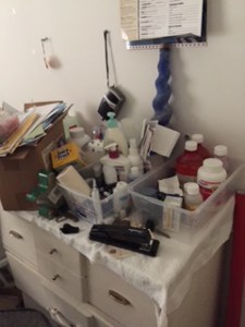 Before Pics My Dad's old room became the storage room... 